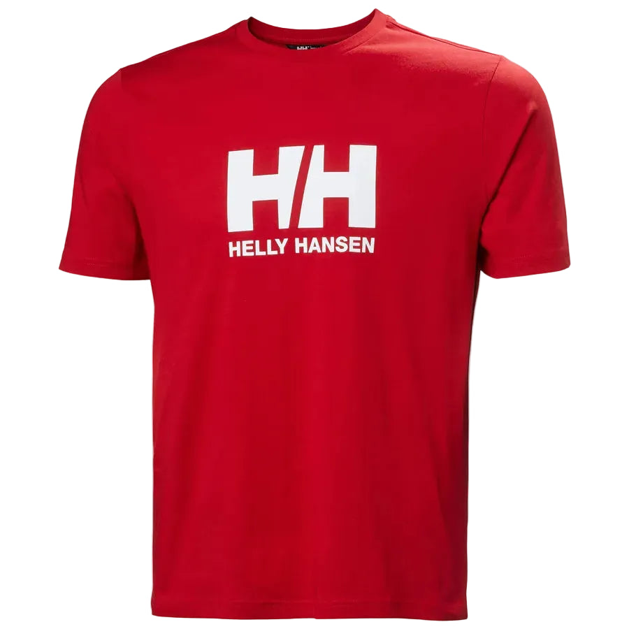 Helly Hansen men's red logo t-shirt