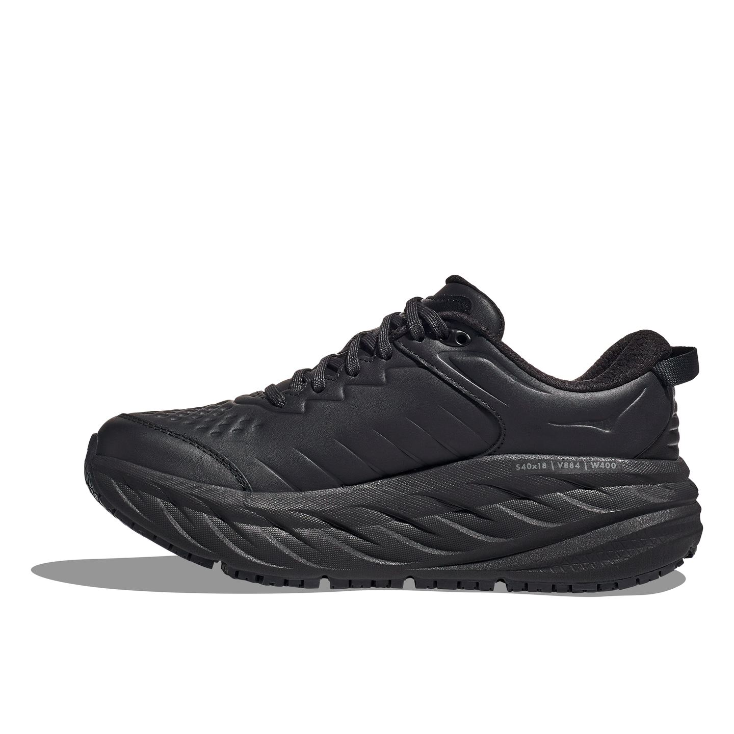 Hoka Mens Trainer Bondi SR Black/Black