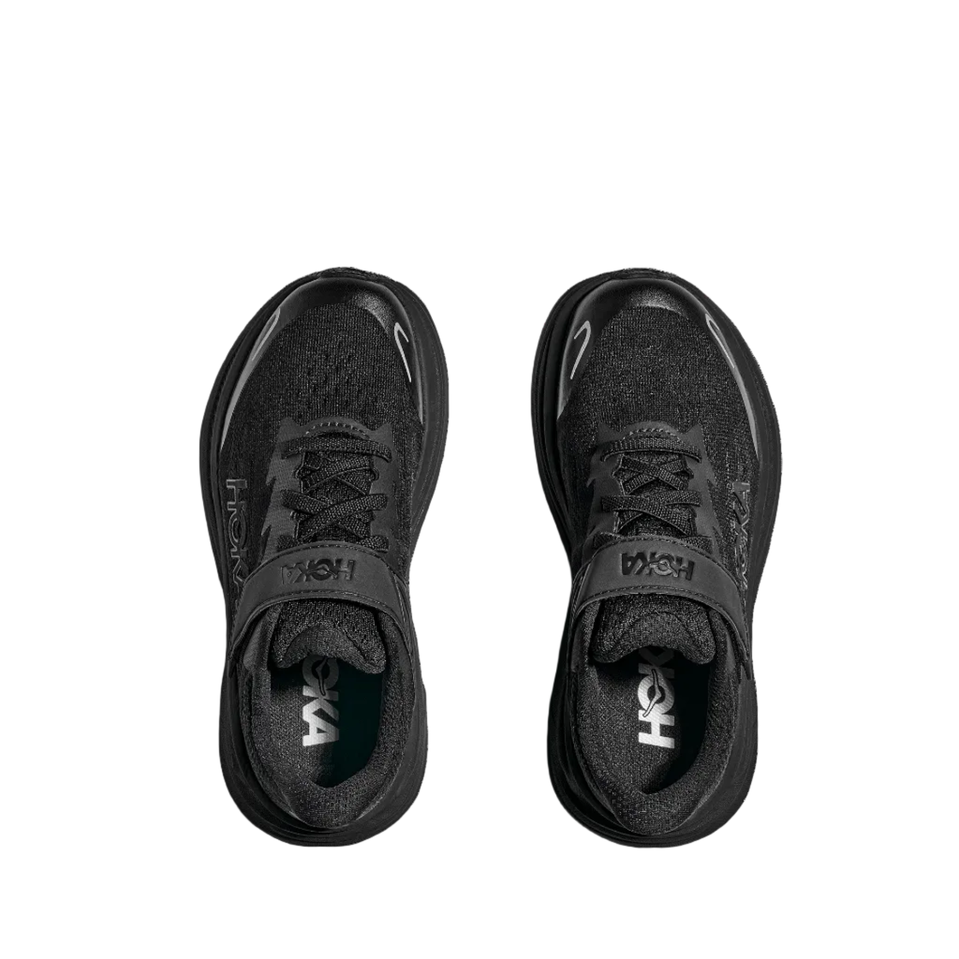 Hoka Kids Unisex Trainer Clifton 10 Black/Black