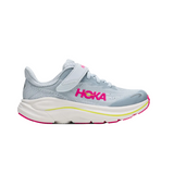 Hoka Kids Girls Clifton 10 Overcast/Neon Dragonfruit