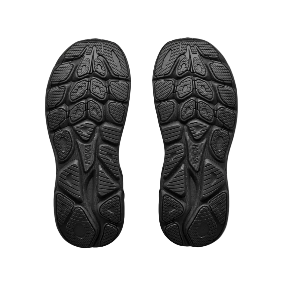 Hoka Mens Trainer Clifton 11 Wide Black/Black