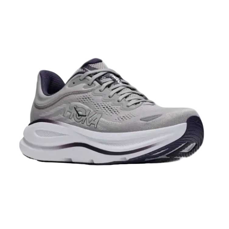 Hoka Mens Trainer Bondi 9 Stellar Grey/Squid Ink