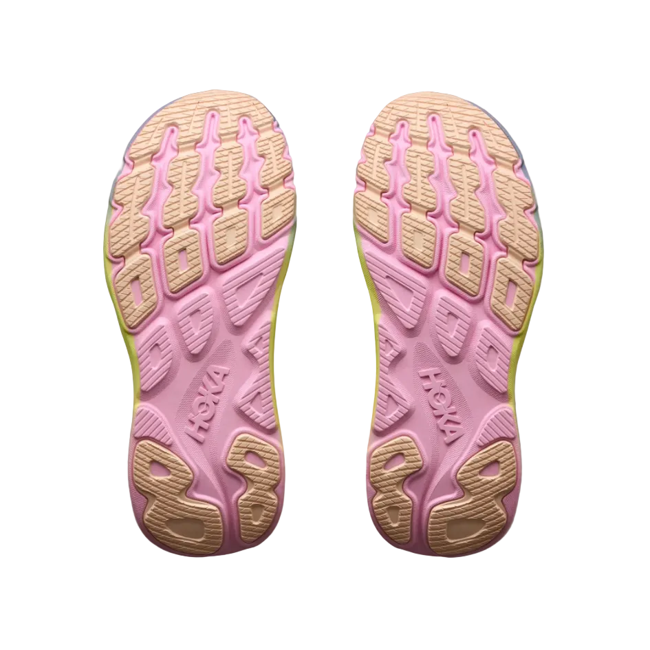Hoka Womens Trainer Rincon 5 Alabaster/Tangerine Glow