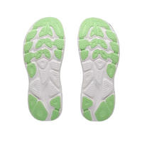 Hoka Womens Trainer Clifton 11 Wide Frost/Neon Yuzu
