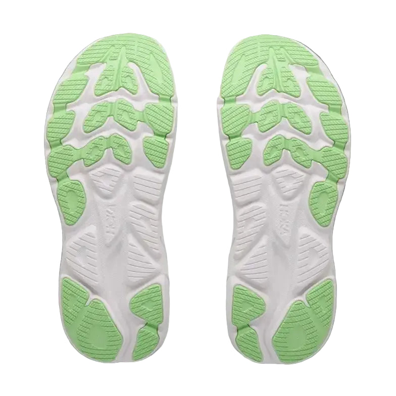 Hoka Womens Trainer Clifton 11 Frost/Neon Yuzu