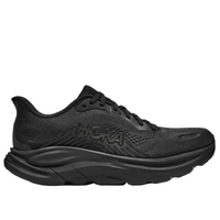 Hoka Womens Trainer Clifton 11 Wide Black/Black