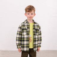 Lighthouse Boys Overshirt Hugo Soft Lime/Cream