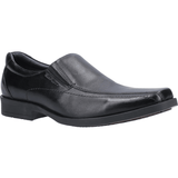 Hush Puppies Mens Shoe Brody Slip On Black Leather - Donaghys