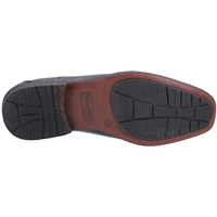 Hush Puppies Mens Shoe Brody Slip On Black Leather - Donaghys