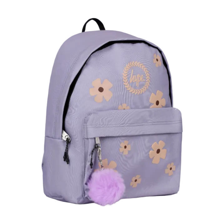 Hype Girls Backpack Lilac Daisy