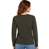 ICHI women's Hrebel Long Sleeve Top Rosin