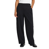 ICHI Kate Sparkelly Barrel Trousers Black