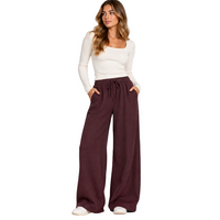 ICHI Katico Trousers Fudge Melange