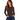 ICHI women's Philuca Long Sleeve Top Coffee Bean