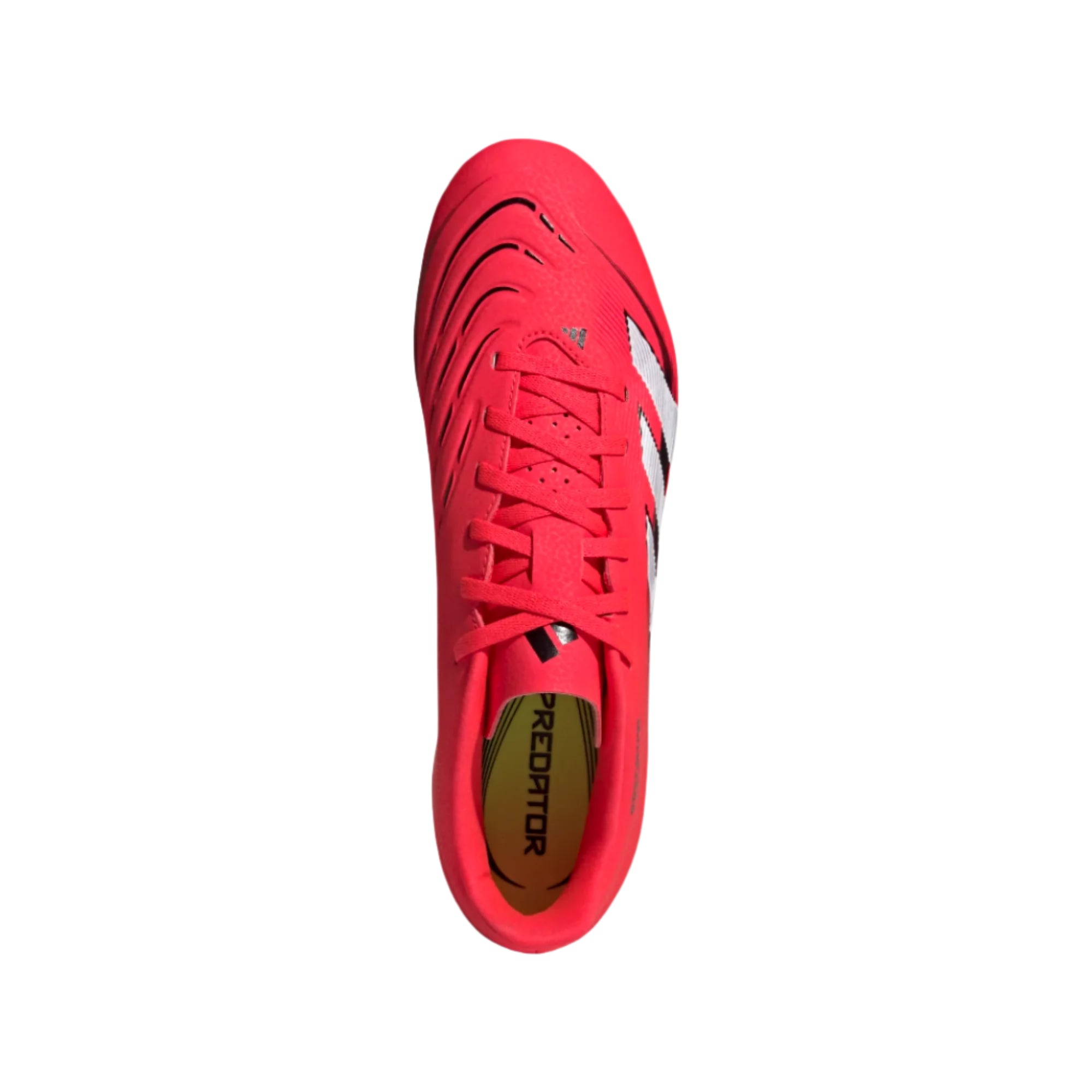 Adidas Adults Unisex Football Boots Predator Club FG/MG Lucid Red/White/Black