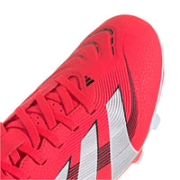 Adidas Adults Unisex Football Boots Predator Club FG/MG Lucid Red/White/Black