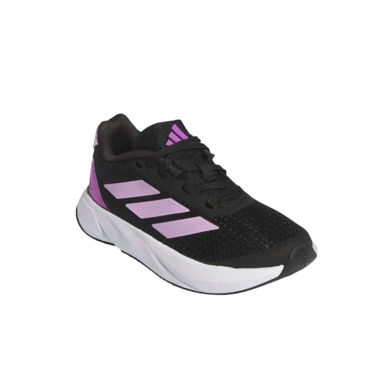 Adidas Girls Trainer Duramo SL K Black Lilac Purple Donaghys