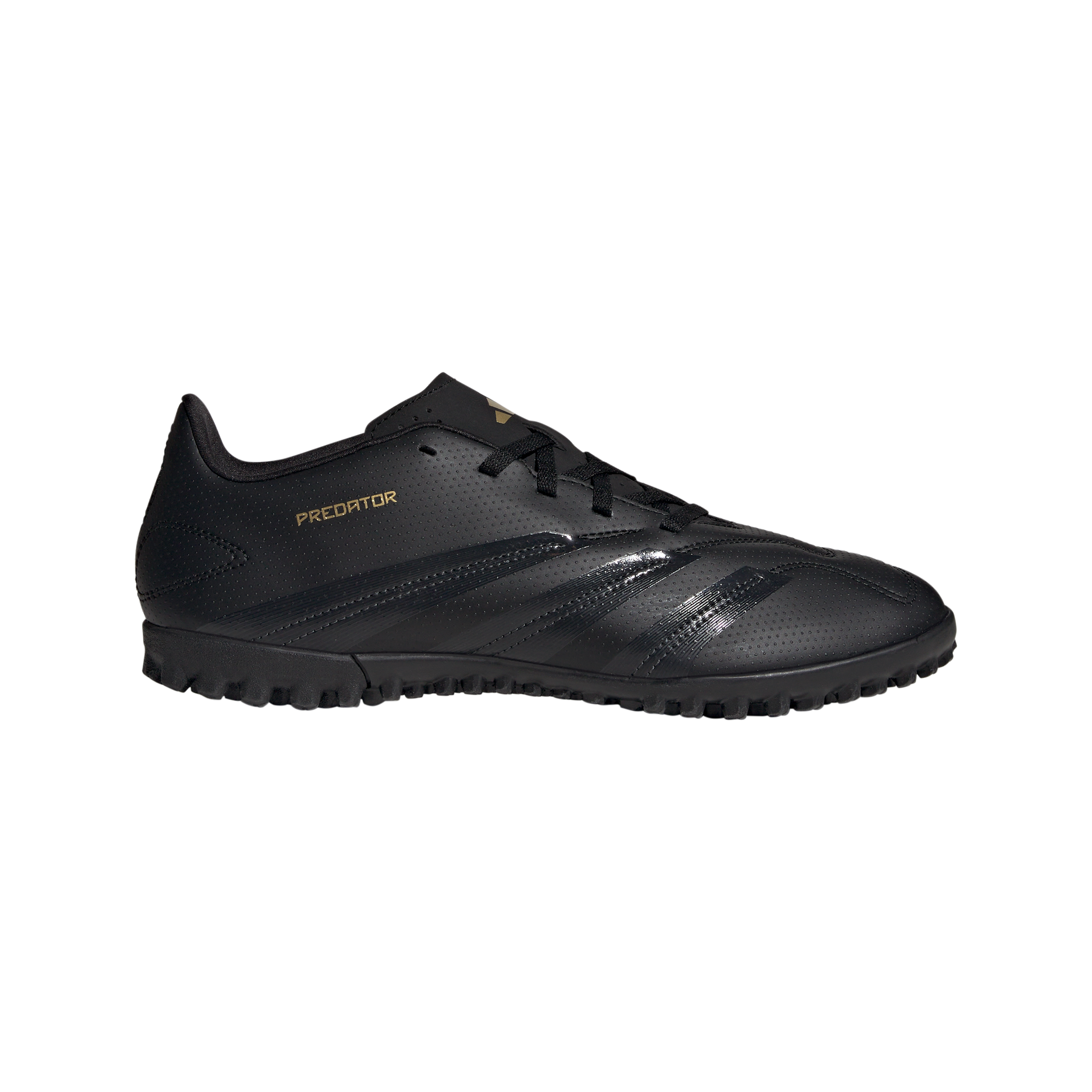 Adidas Astro Turf Predator Club Black/Carbon/Gold Metallic