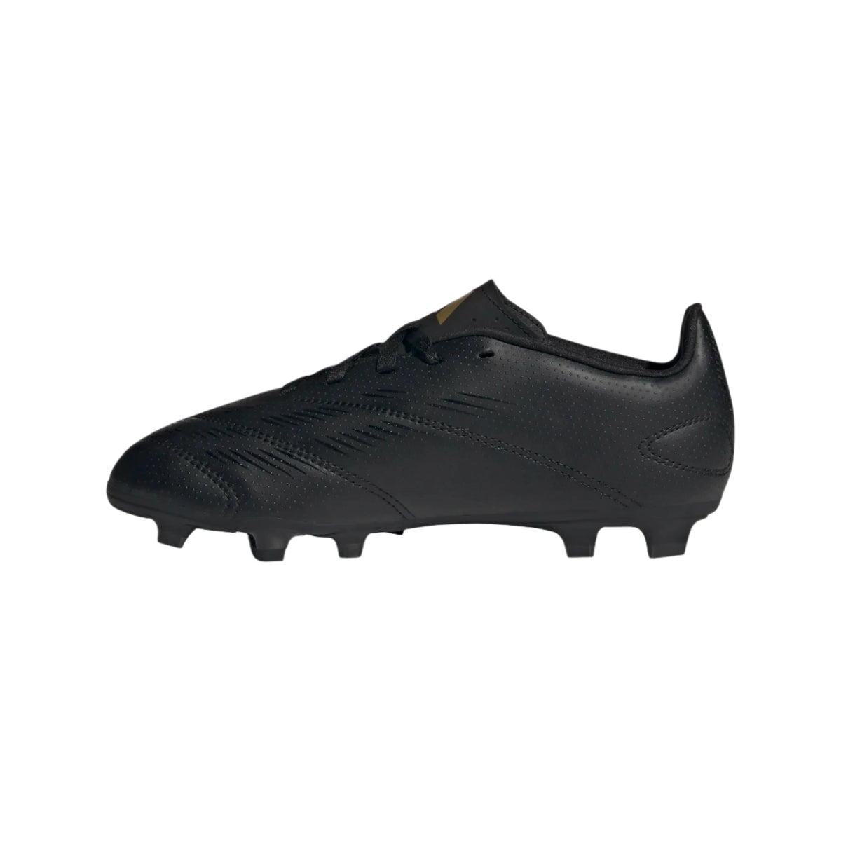 Black and gold kids football boots best sale