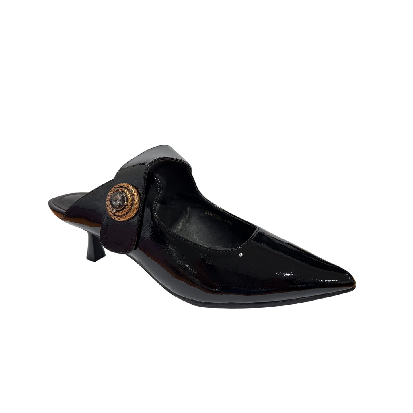 Sorento Womens Shoe Sofitel Black Shine