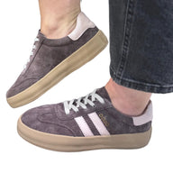 Drilleys Womens Trainer Thirty Three Pink Truffle