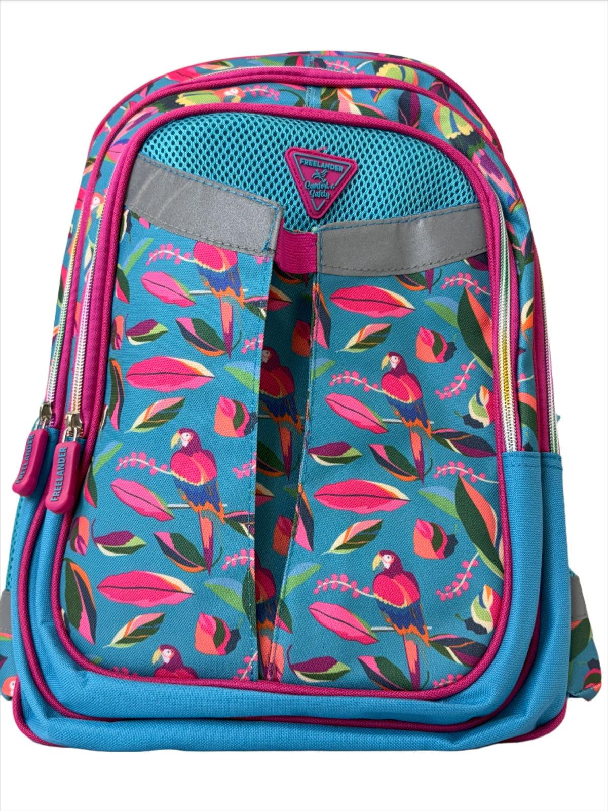 Freelander Girls Comfort And Safe Backpack Tropical Donaghys