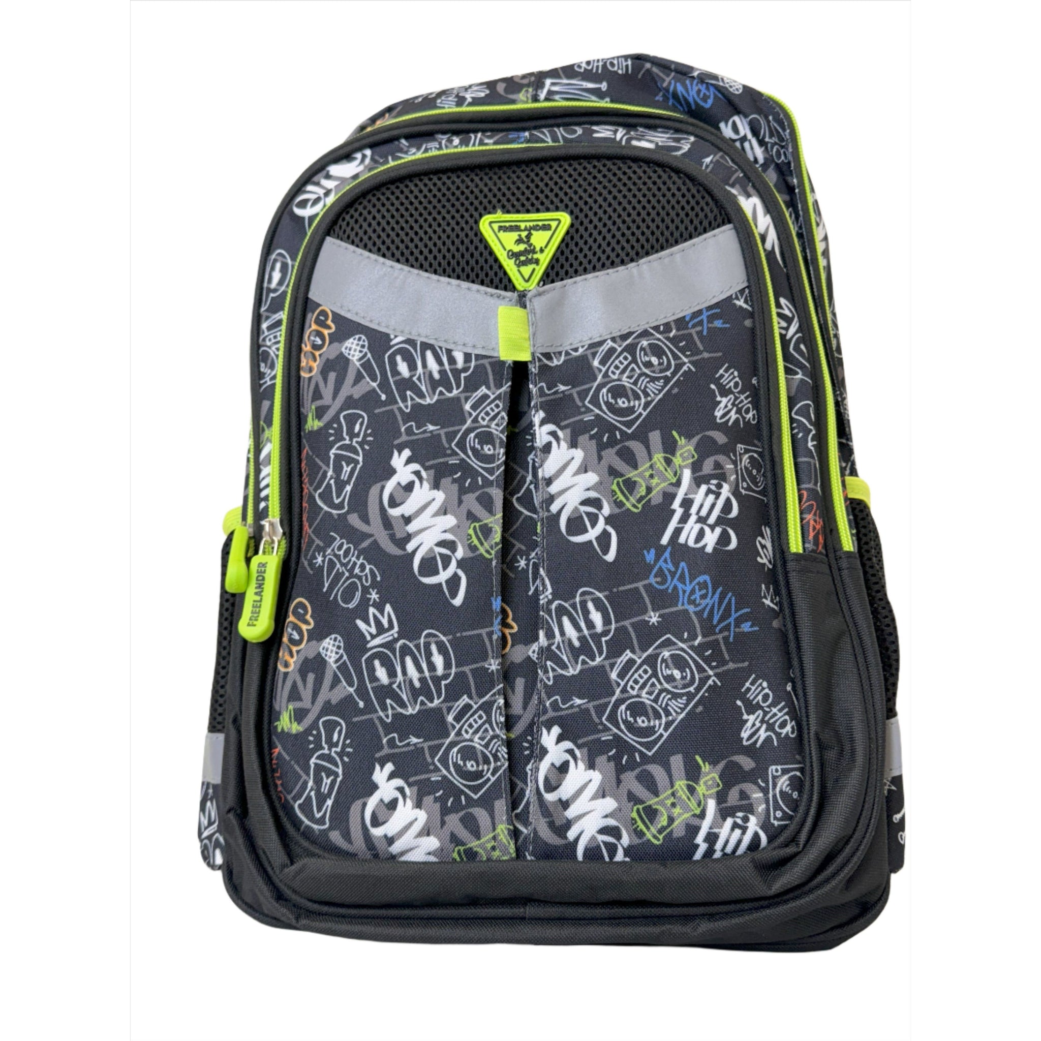 Freelander Boys Comfort And Safe Backpack Graffiti