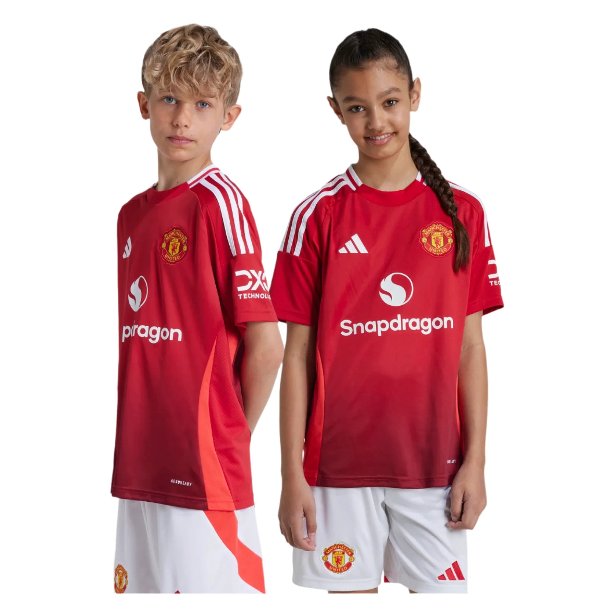 Adidas Junior Manchester United 24/25 Home Jersey