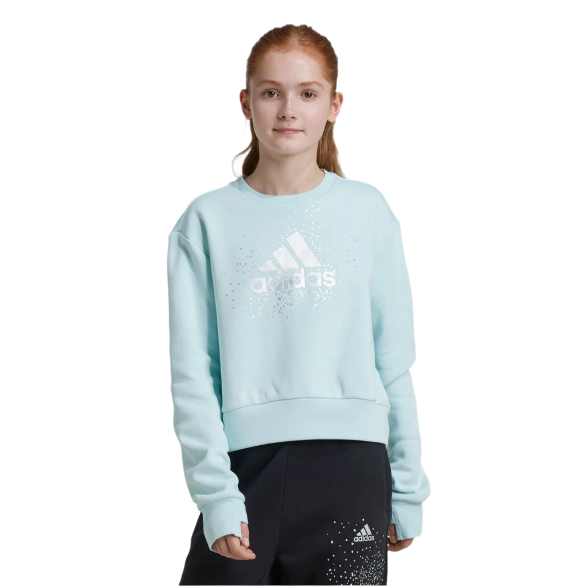 Adidas Girls Glam Crew Sweatshirt Halmin Donaghys