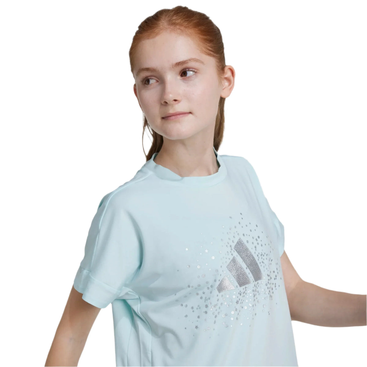 Adidas Junior Girls T Shirt IV9538 Halmin Donaghys