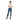 Ichi Womens Twiggy Raven Jeans Medium Blue