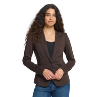 Ichi Womens Blazer IHKate Chocolate Torte/Brown