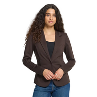 Ichi Womens Blazer IHKate Chocolate Torte/Brown