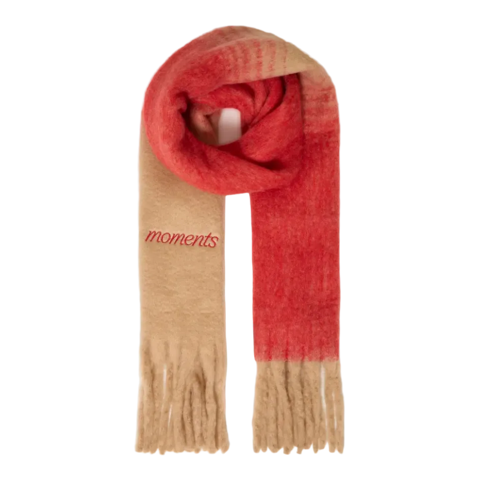 Ichi Womens Scarf Merella Salsa
