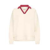 Ichi women's beige sweatshirt