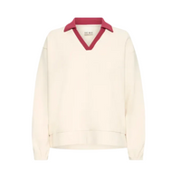Ichi women's beige sweatshirt