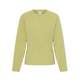 Ichi Womens Sweatshirt Palulu Leek Green