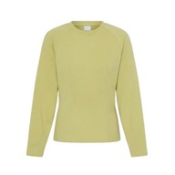 Ichi Womens Sweatshirt Palulu Leek Green