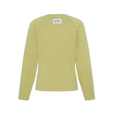 Ichi Womens Sweatshirt Palulu Leek Green