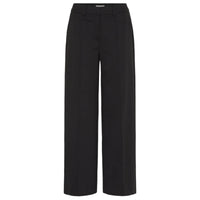 Ichi Womens Trousers Kate Office Wide Black