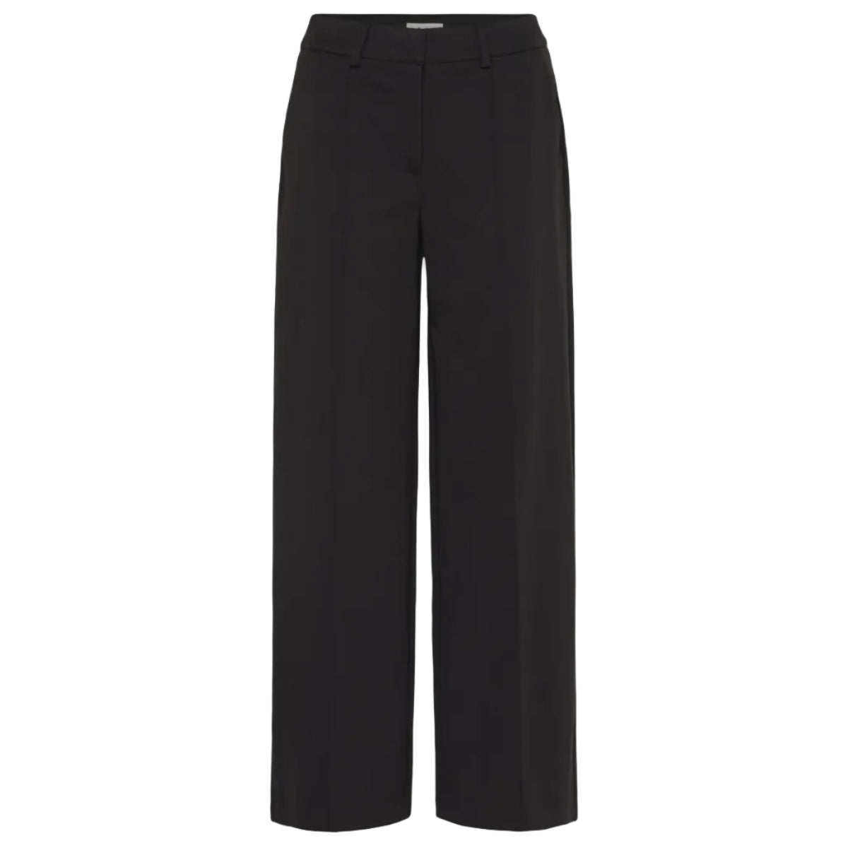 Ichi Womens Trousers Kate Office Wide Black