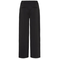 Ichi Womens Trousers Kate Office Wide Black