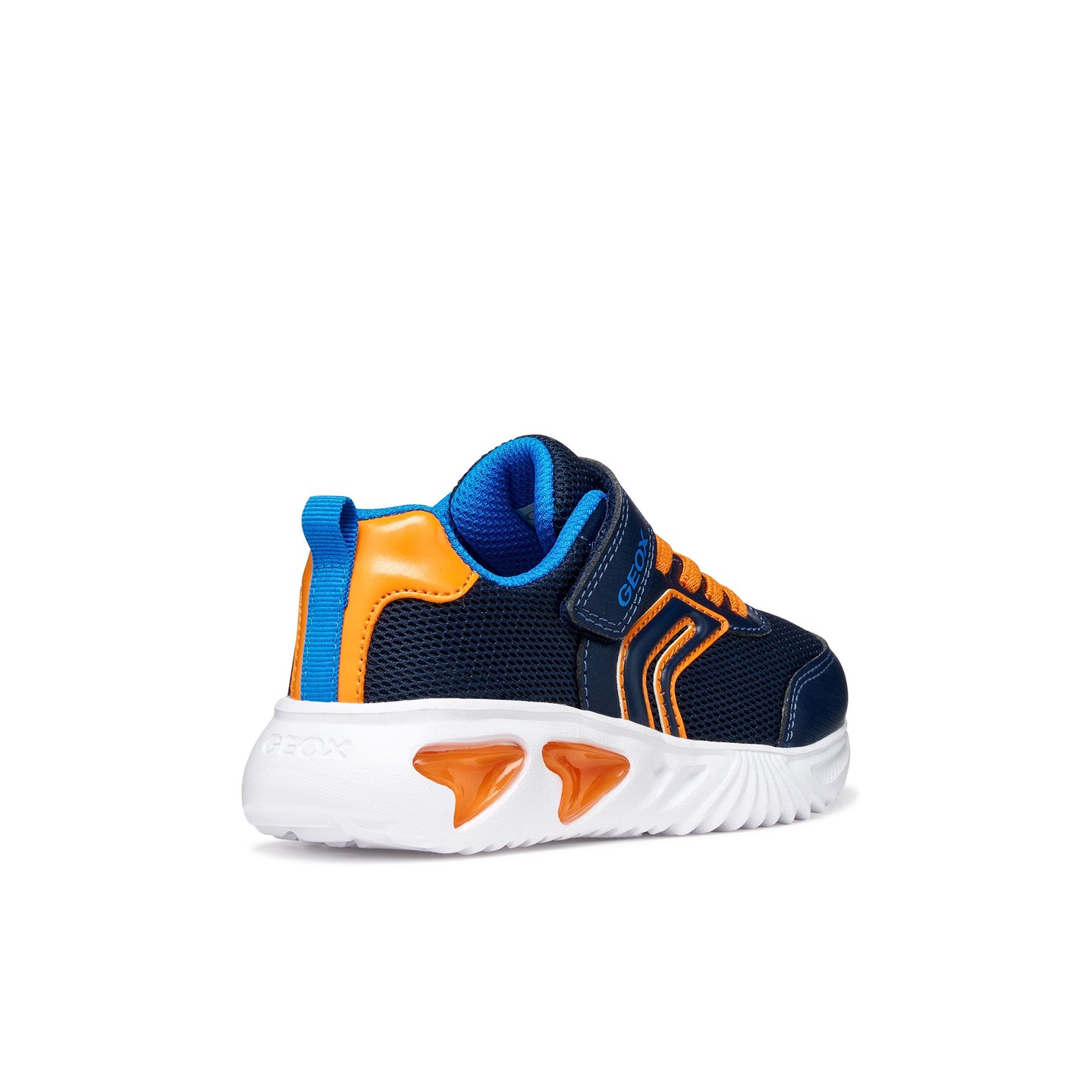 Geox Boys J Assister Trainer Navy/Orange
