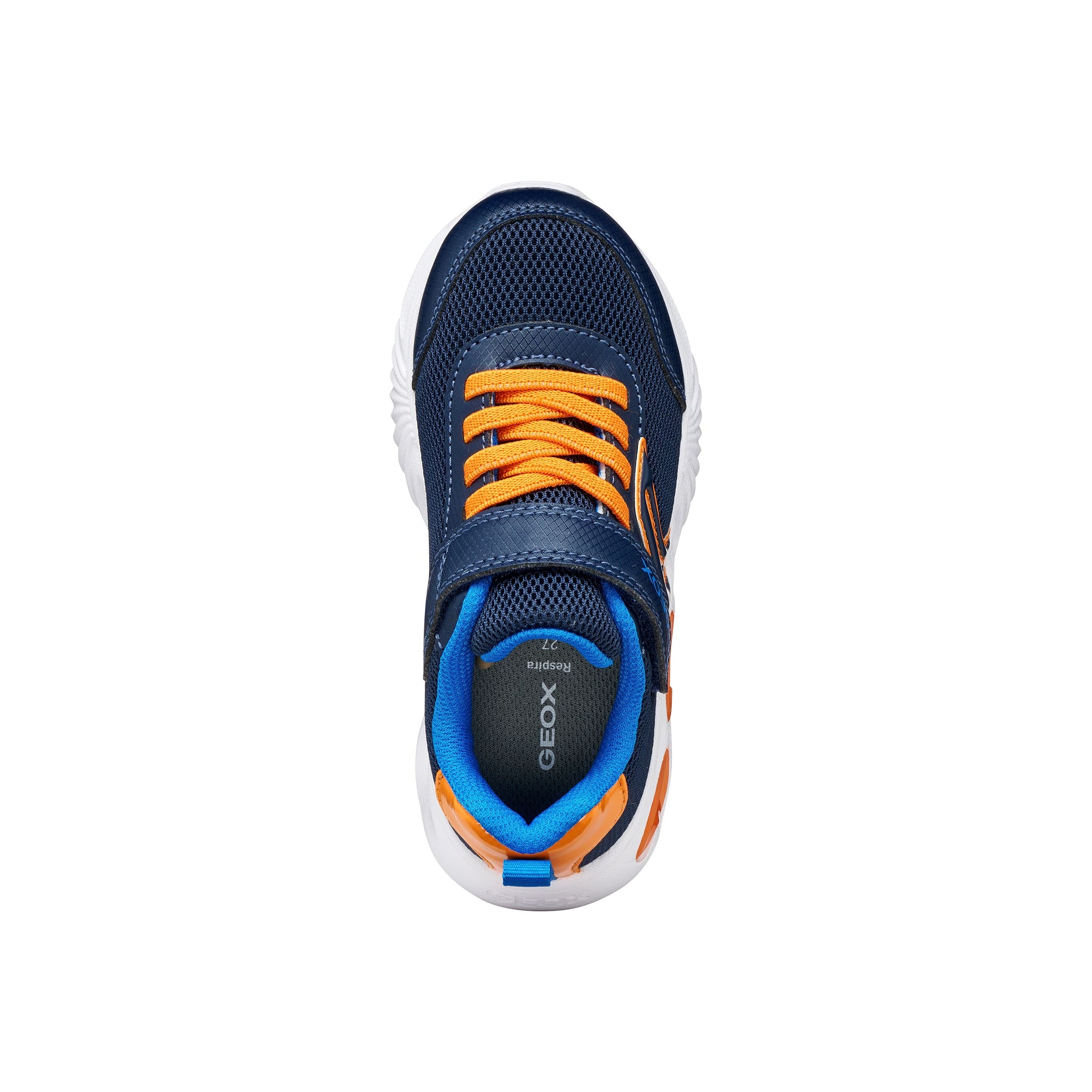 Geox Boys J Assister Trainer Navy/Orange