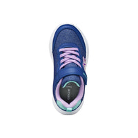Geox Girls J Sprintye Trainer Blue/Lilac