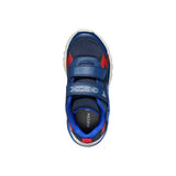 Geox Boys Trainer Light-Up Ciberdron Navy/Red