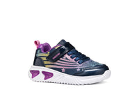 Geox girls' navy trainer