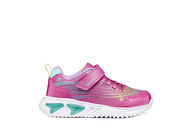 Geox Girls Trainer Assister Girl Fuchsia/Multicolor