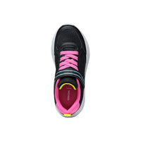 Geox Girls Trainer Sprintye J Black/Fluorescent Fuchsia