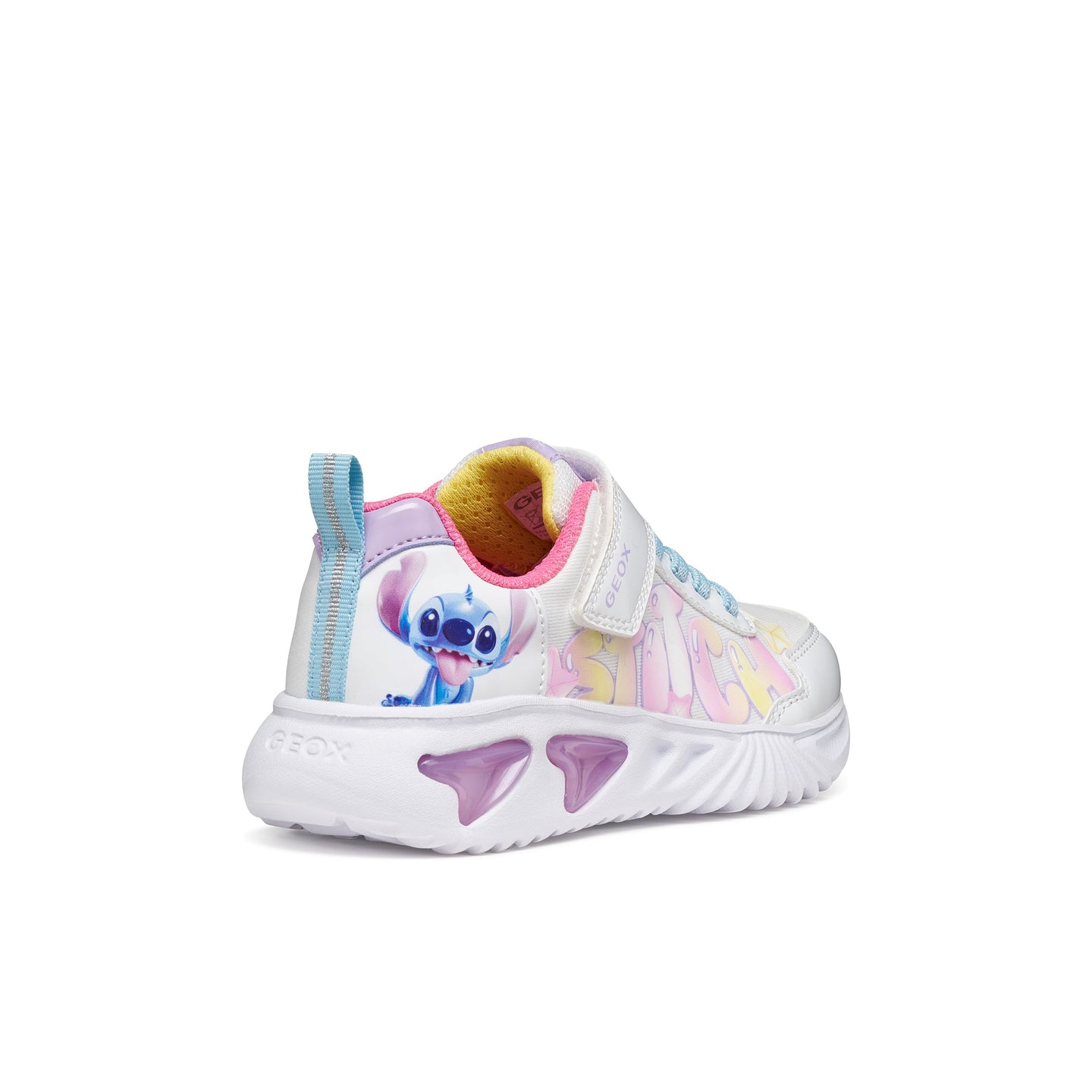 Geox Gilrs J Assister Trainer White/Multicolour
